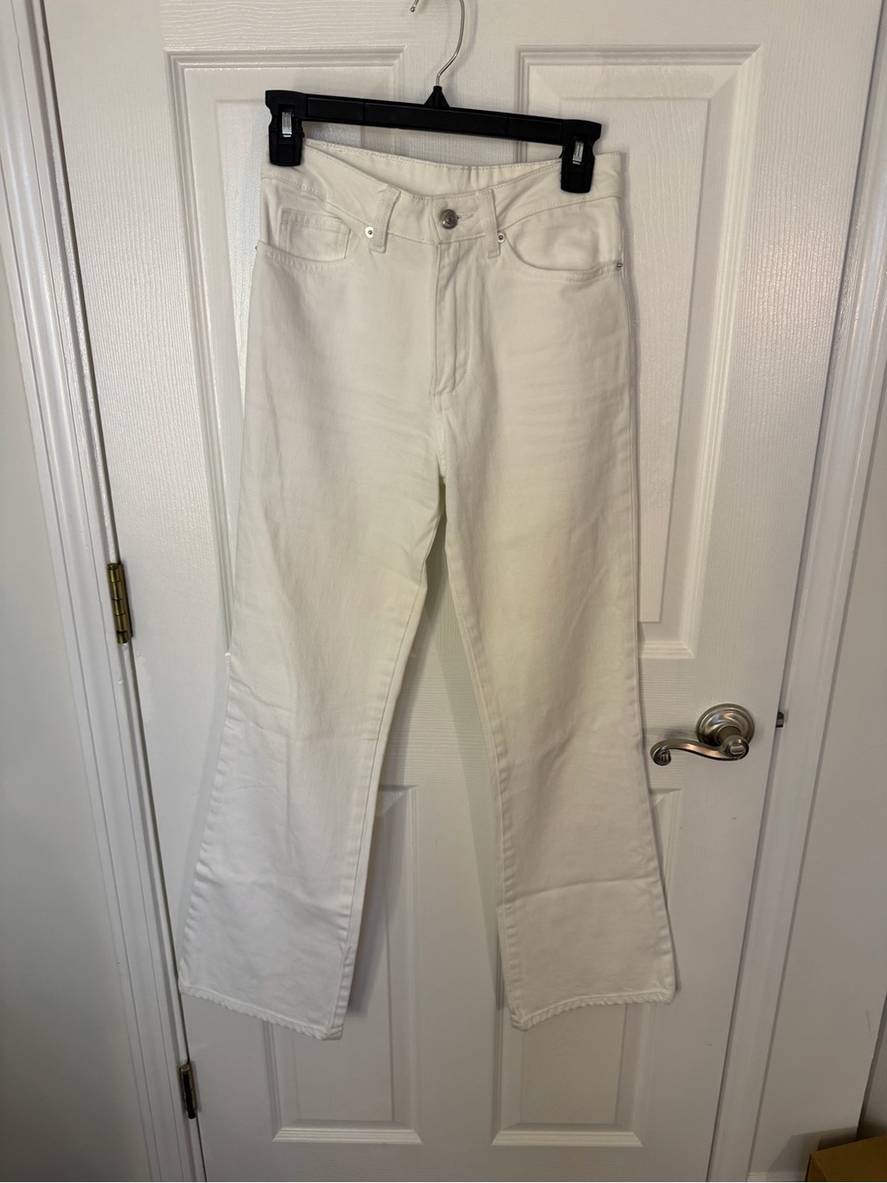 Zadig & Voltaire Women’s White High-Rise Straight Jeans
